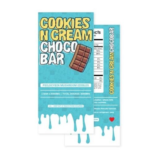 cookies n cream chocolate bar